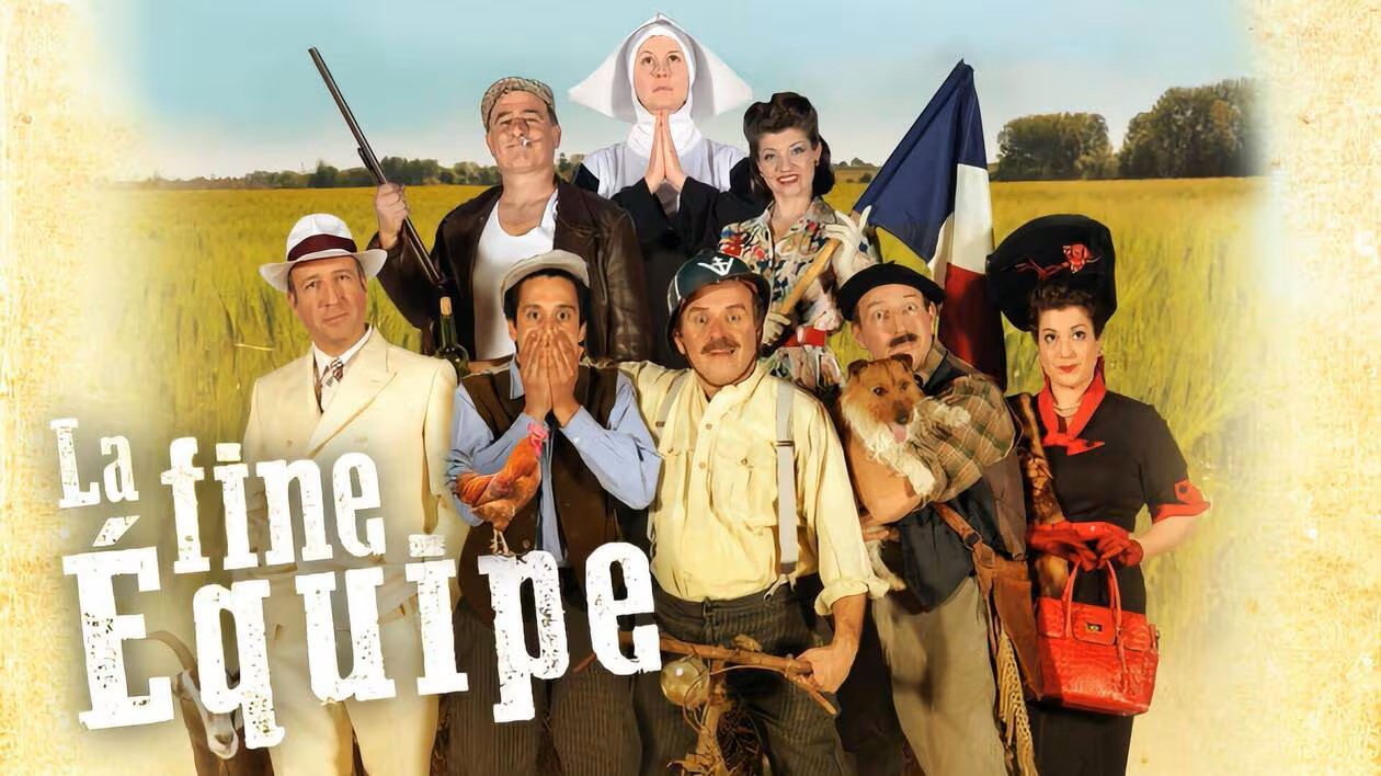 Affiche de La Fine équipe Affiche de La Fine équipe