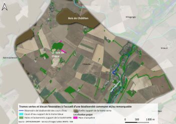 Carte aérienne de la plantation 2019 - projet n°3