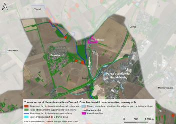 Carte aérienne de la plantation 2019 - projet n°5